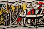 Les oiseaux dans le paysage