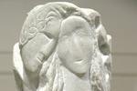 Deux nus ou Adam et Ève ou Sculpture-colonne