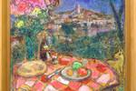 La Table devant le village