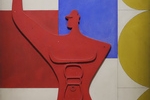 Le Corbusier - Modulor a la main lev&eacute;e