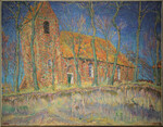 Johan Dijkstra: Kerkje te Oostum