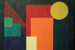 Wobbe Alkema: Compositie met diagonaal