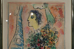 Marc Chagall: Opfergabe f&uuml;r den Eiffelturm
