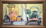 Lyonel Feininger - Stilleben mit Pinseln