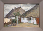 Lyonel Feininger - Bauernh&auml;user in Lobbe auf R&uuml;gen VII