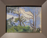Lyonel Feininger - Kiefern in Lobbe auf R&uuml;gen