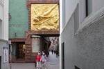 Eingang in die B&ouml;ttcherstra&szlig;e