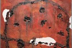 Emil Schumacher - Bogen auf Rot